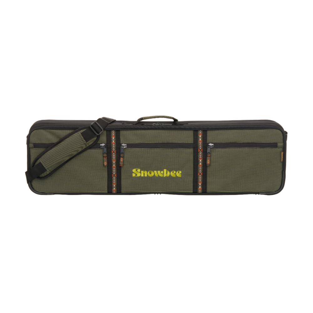 Snowbee Reinforced Stowaway Travel Case - Green/Black, One Size