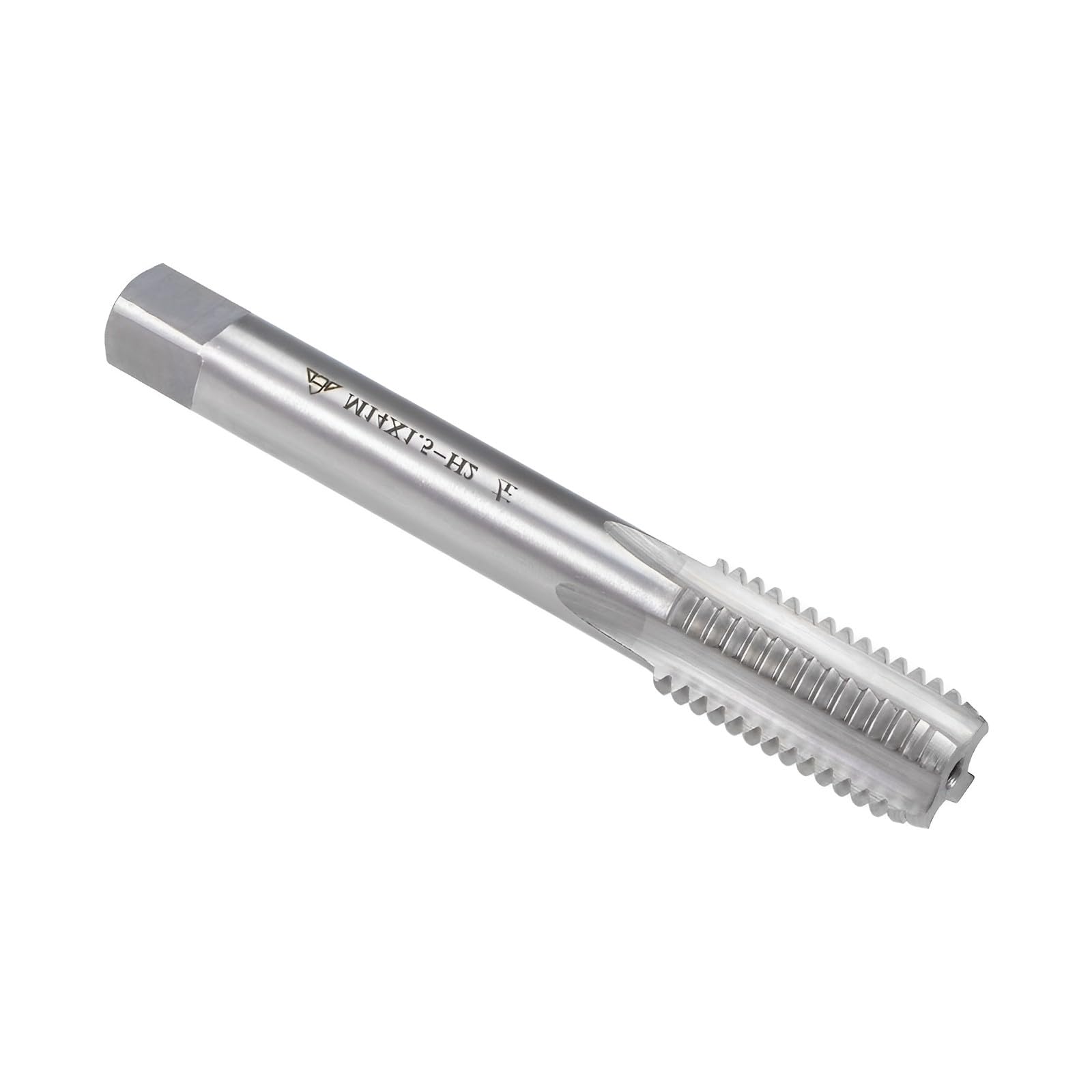 Boxonly Metric Taps M14 x 1.5mm, for Threading Machine and Electric Drills DIY, H2 HSS Ti-Coated, Right Hand Thread Plug Tap Threading Tapping Tool, 1pcs