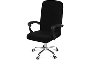 smiry Stretch Printed Computer Office Chair Covers, Soft Fit Universal Desk Rotating Chair Slipcovers, Removable Washable Ant