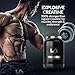 LA Muscle Explosive Creatine, rated 300% stronger than regular Creatine by Muscle & Fitness Magazine, best-seller since 1998, 5 uptake agents, delicious instant mixing super-supplement