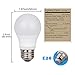 Thinklux LED A15 Appliance & Ceiling Fan Light Bulb, 6W (60W Equal), 3000K (Warm White), Dimmable (Pack of 4) for Ceiling Fans and Appliances