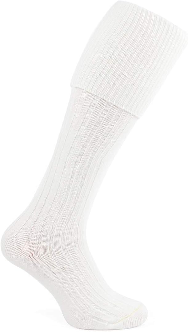 white kilt socks