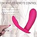 Clitoral G-Spot Vibrator, Xocity, Dildo Vibrator with Wireless 10M Remote Contral and 42°C Heating Function 10 Vibration Modes, Wearable Vibrator Adult Sex Toy for Women Female Couples