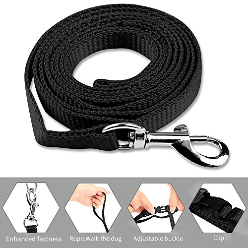 image for ONSON Cat Harness, Adjustable Harness Nylon Strap Collar with Leash, C