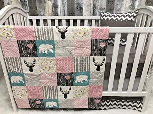 deer antler crib bedding