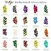 7 Die Polyhedral Dice Set - Arcane Aura (Purple Glitter) with Velvet Pouch by Wiz Dice