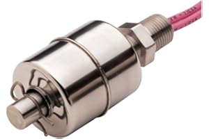 BEST PRICE SQUARE Gems Sensors 01755 316 Stainless Steel Float Single Point Rugged Compact Alloy Level Switch, 1-1/32" Diameter, 1/8" NPT Male, 37/64" Actuation Level, Normally Open