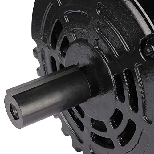 ECCPP 7.5 HP Single Phase Air Compressor Electric Motor 184T Frame 60 HZ Frequency 3450 RPM 33.4-29.6 A 1-1/8" Keyed shaft