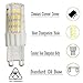 UNITEDLUX G9 LED Bulbs 5W(40W Halogen Equivalent) 400LM, Daylight White 5000K, 360 Degree Omni Beam Angle, Non-dimmable G9 Bi Pin Base for Chandeliers, Home Lighting(Pack of 6)