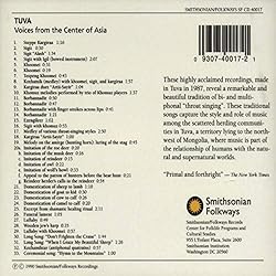 Tuva / Voices from the Center of Asia