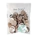 1.5 Inch Natural Wood Slices Unfinished Round Wood Coins for DIY Arts & Crafts Projects, 100 per Pack.