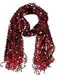 VegasHorizon Round Sequin Scarf