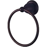 Kingston BrassBA1754ORB Heritage 6-InchTowel Ring, Oil Rubbed Bronze