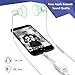 iPhone 7 Adapter, Dual Lightning Headphone Audio and Charge Adapter for iPhone 7 / 7 Plus, ADABUNNY Lightning to Double Lightning AUX Splitter Audio + Charge and Sync Data Compatible for iOS 10.3