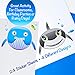 24 Make A Big Sea Life Sticker Sheets - Orca Killer Whale, Humpback, Dolphin & Great White Shark Stickers - Great Addition to Mermaid Birthday Party Favors - Fun Activity That Encourages Creativity