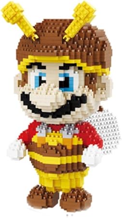 Amazon Magic F スーパーマリオ ファイアービー マリオブラウザー モンスター ワンピースチョッパー 3dモデル Diy ダイヤモンド ナノブロック ミニビルディングトイ 箱なし One Size 通販