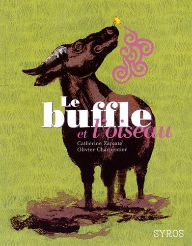 Le  buffle et l'oiseau