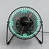 RED5 Desktop LED Clock Fan