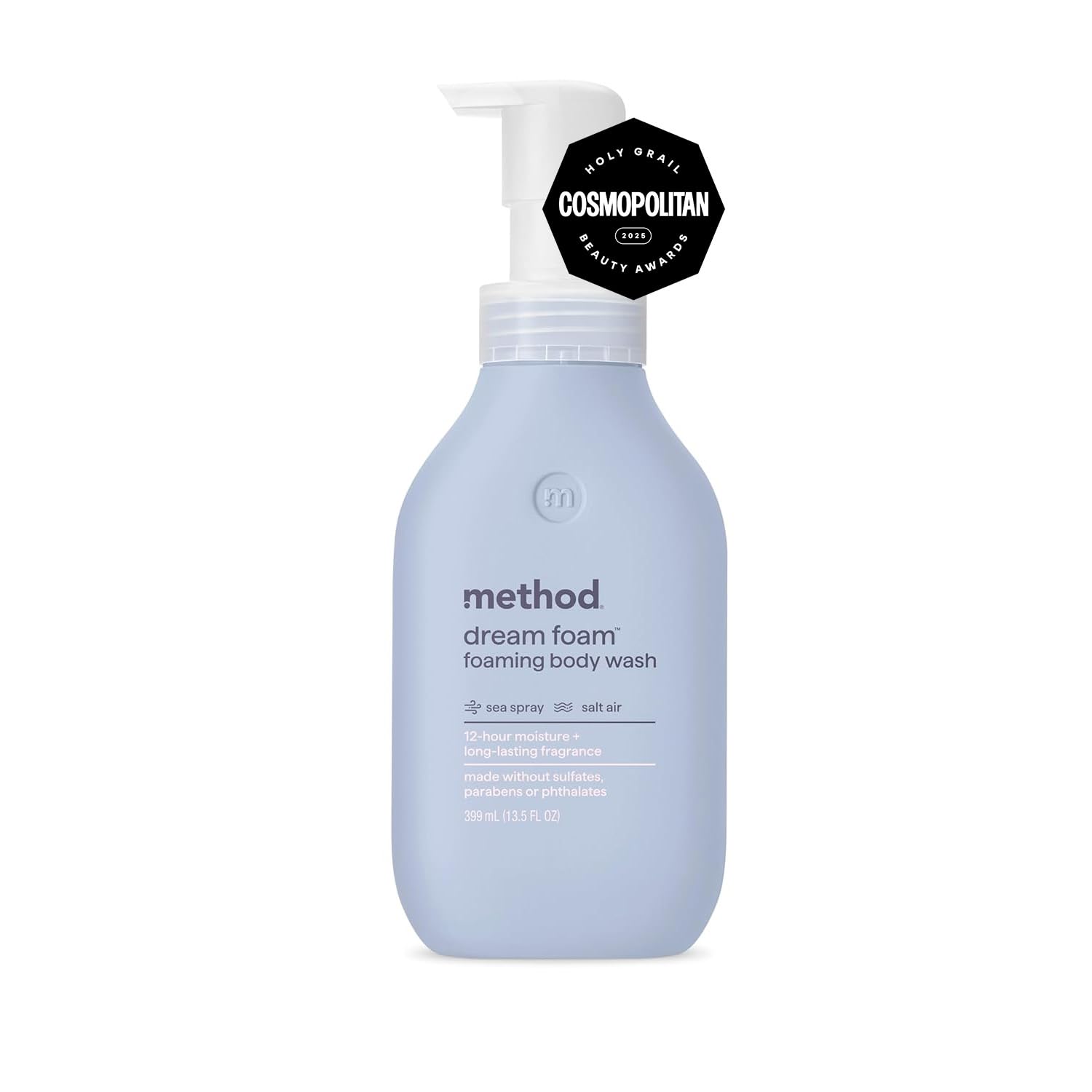 Photo 1 of Method Dream Foam, Foaming Body Wash, Sea Spray + Salt Air, 13.5 oz