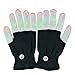 WYgroup LED Gloves, Finger Lights Toys with Lights 3 Colorful 6 Modes Rave Gloves for Party