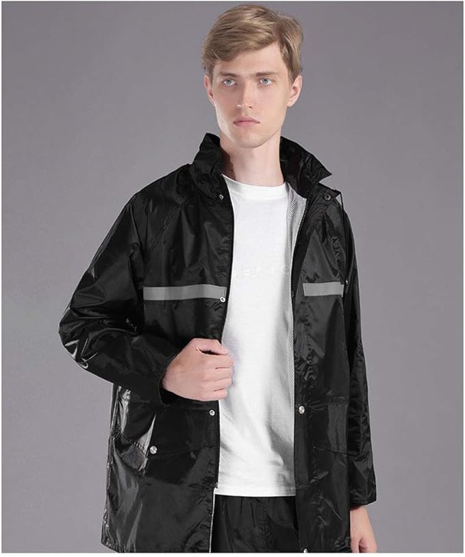 Waterproof Breathable Rain Suit Lightweight Waterproof Rain Jacket Rain