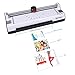 3 in 1 Blusmart OL288 Laminator, Laminating Machine Set with Paper Trimmer & Cutter & Corner Rounder, Thermal and Cold Laminating Fast Warm-up Paper Jam Prevention (White)