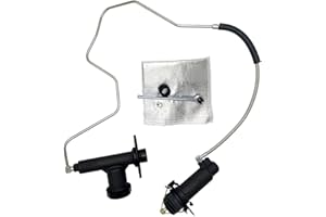 ClutchMaxPRO Pre-Filled Pre-Bled Clutch Master Slave Cylinder Assembly Compatible with 1993-1997 F250 F250 HD F350 F53 F73 F Super Duty 7.3L 7.5L V8 (CPPS0713)