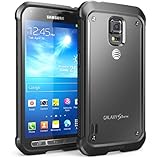 Galaxy S5 Active Case, SUPCASE Unicorn Beetle Series Premium Hybrid Bumper Case for Samsung Galaxy S5 Active (SM-G870A Water and Shock Resistant Version Smartphone), Frost Clear/Black [Not Fit Samsung Galaxy S5 Regular Version and Galaxy S5 Sport Version]