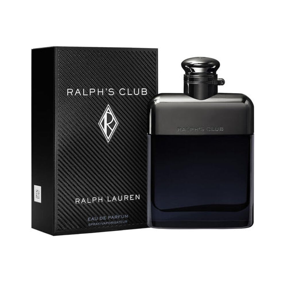 RALPH LAUREN FRAGRANCES - Ralph's Club - Eau de Parfum - Men's Cologne - Woody & Fresh - With Lavandin, Sage, Vetiver, and Cedarwood - Medium Intensity