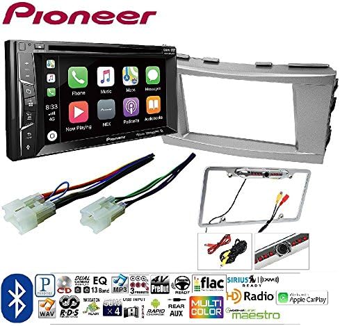 Pioneer AVH-1400NEX Double DIN Apple CarPlay in-Dash w/Touchscreen Toyota Camry 2007 2008 2009 2010 2011 CAR Stereo Radio CD Player Receiver Install MOUNTING KIT Wire Harness