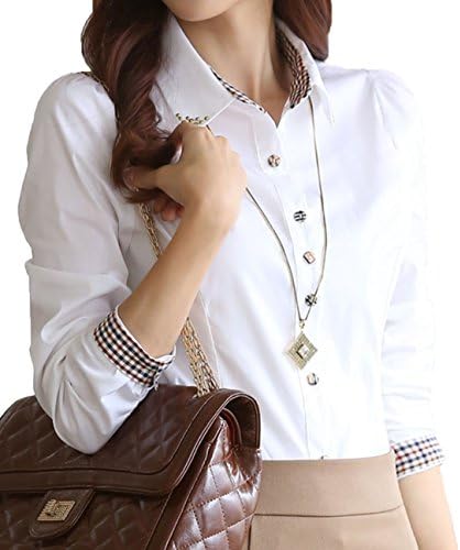 Fly Feeling Women's Floral Print V Neck Cut-out Long Sleeve Shirt