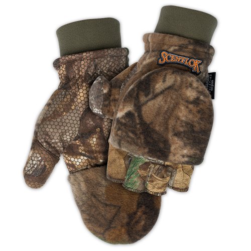Scent-Lok Men's TimberFleece Pop Top Gloves