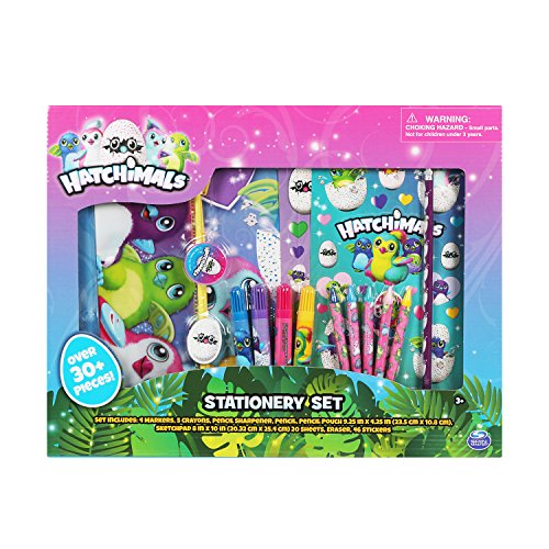 Innovative designs hatchimals pink girls 30 piece stati…