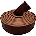TOFL Genuine Top-Grain Leather Strap | 72 Inches Long | 1 Inch Wide | 9/64 Inch Thick (8-9 oz) | 1 Leather Strip for DIY Arts & Craft Projects, Clothing, Jewelry, Wrapping | Burgundy