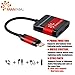 MANMAI Lightning iPhone 7 Adapter & Splitter, Hidoremi Double Lightning Headphone Audio & Charge for iPhone 7 / 7 Plus and Sync Data Compatible for iOS 10.3