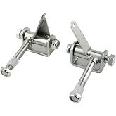 PACEWALKER Steering Spindle Bracket Set 5/8" Axle Kingpin 4-1/2" Long for Go Kart 212cc 196cc 6.5hp 13hp 15hp 420cc 301cc Manco Azusa Yerf-Dog Right and Left