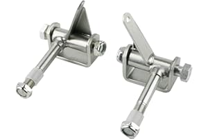 PACEWALKER Steering Spindle Bracket Set 5/8" Axle Kingpin 4-1/2" Long for Go Kart 212cc 196cc 6.5hp 13hp 15hp 420cc 301cc Manco Azusa Yerf-Dog Right and Left
