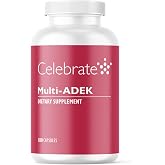 Celebrate Vitamins Multi-ADEK Iron Free Bariatric Multivitamin | 180 Veggie Capsules, 90-Day Supply, High Vitamins A, D, E &amp; K for Duodenal Switch or SADI Routines