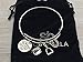 Infinity Collection Equestrian Horse Lover She Believed She Could So She Did Charm Bangle Bracelet, Horse Jewelry, for Women and Girls