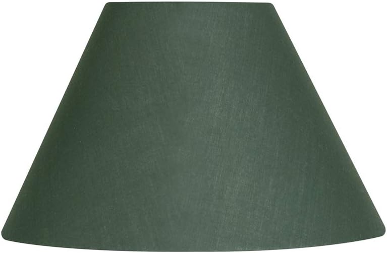 Oaks Lighting Cotton Coolie Shade, Forest