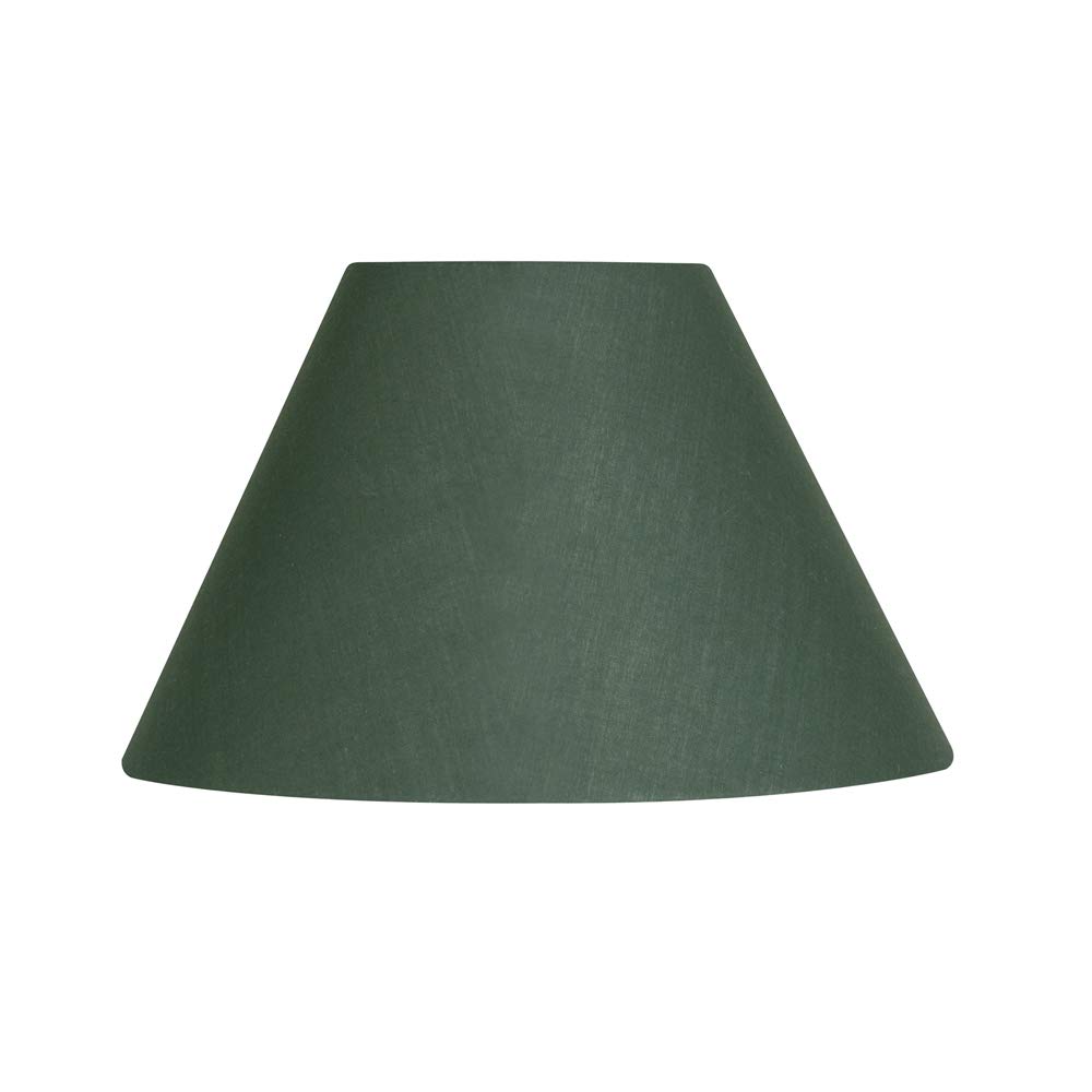 Oaks Lighting Cotton Coolie Shade, Forest