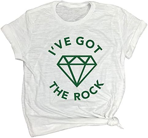 Spunky Pineapple I've Got The Rock Funny ST Patricks Day Bride Bachelorette Shirt