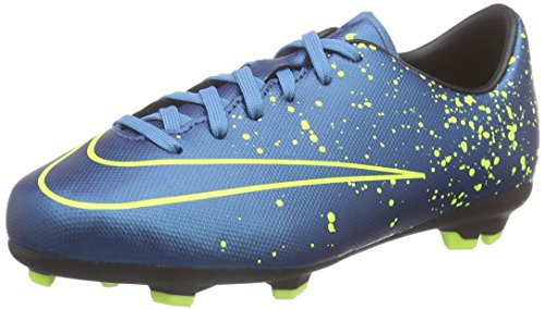 Nike Youth Mercurial Victory V Fg Squadron Blue Black Squadron