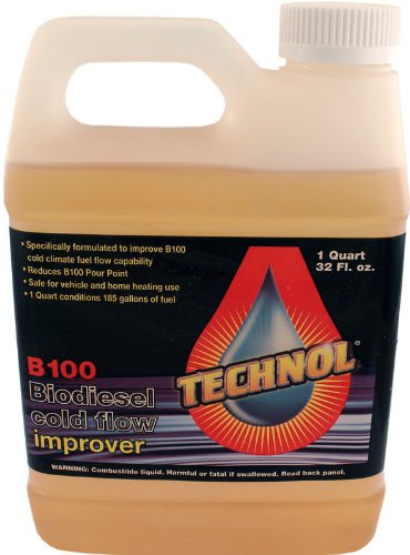 Duda Diesel technol1 1 Quart Technol Biodiesel Anti-Gel B100 Cold Flow Treatment Winterization Fuel Additive, 32. Fluid_Ounces