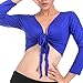 BellyLady Belly Dance Long-sleeve Wrap Top Banadge Top, Gift Idea