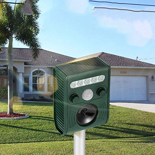 Fheaven Solar Power Pest Animal Repeller Repellent Garden Animal Bird Cat Pest Dog Booster - Thumbnail 6