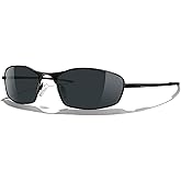 MERRY'S Wrap Around Polarized Sunglasses for Men Women Lightweight Metal Frame Driving Fishing Cycling Running S9268