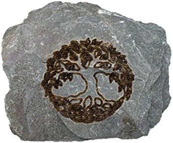 Engraved Irish Stone "Tree of Life"