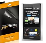 [6-Pack] Supershieldz- Anti-Glare & Anti-Fingerprint (Matte) Screen Protector For BlackBerry Z3 + Lifetime Replacements Warranty [6-PACK] - Retail Packaging