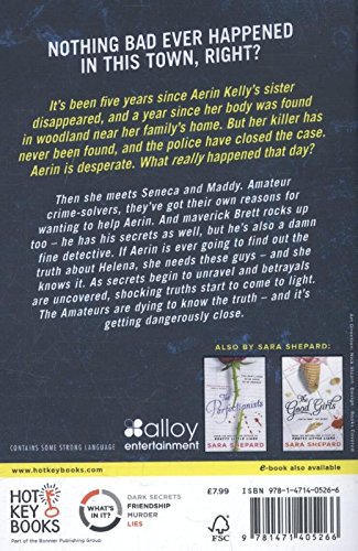 The Amateurs 1 Amazonde Sara Shepard Fremdsprachige Bücher - 